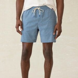 NEW Faherty Brand Men's 7" Swim Trunk - size Large